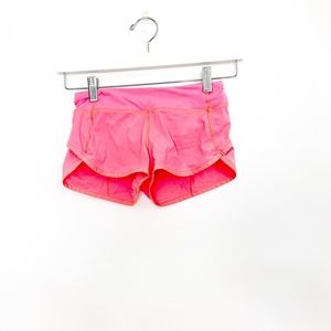 Neon pink ivivva shorts